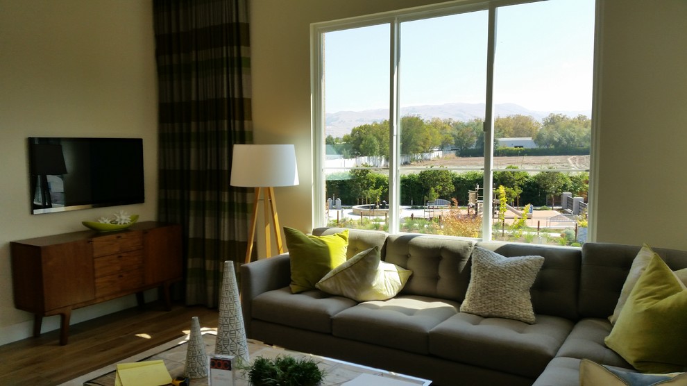 Light-Filled Living Room with Large Picture Window